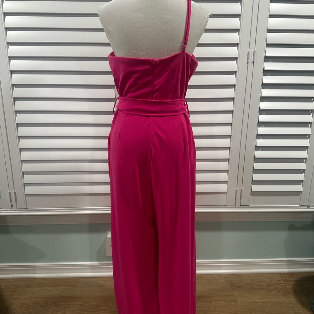 1 Shoulder Dressy Jumpsuit - Picture 3 of 4